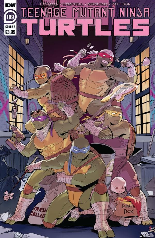 Teenage Mutant Ninja Turtles #109 cover