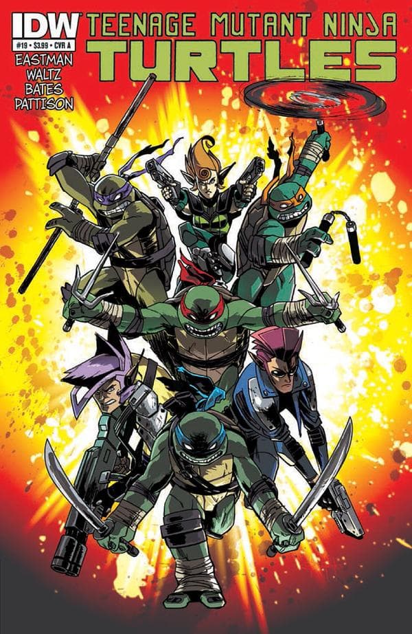 Teenage Mutant Ninja Turtles #19 cover