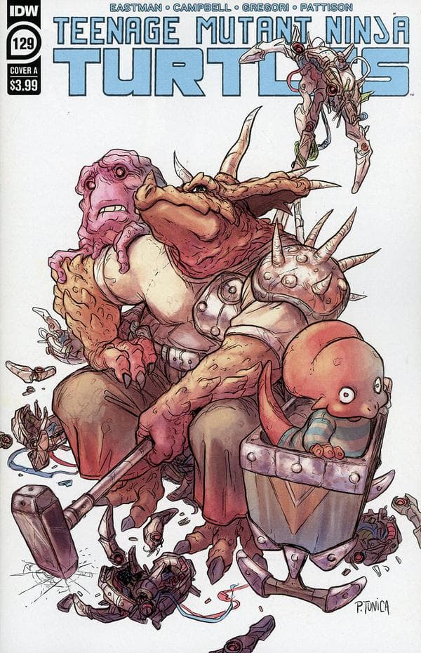 Teenage Mutant Ninja Turtles #129 cover