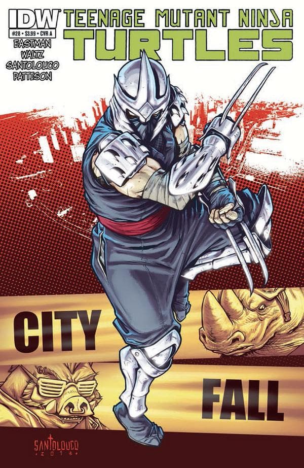 Teenage Mutant Ninja Turtles #28 cover