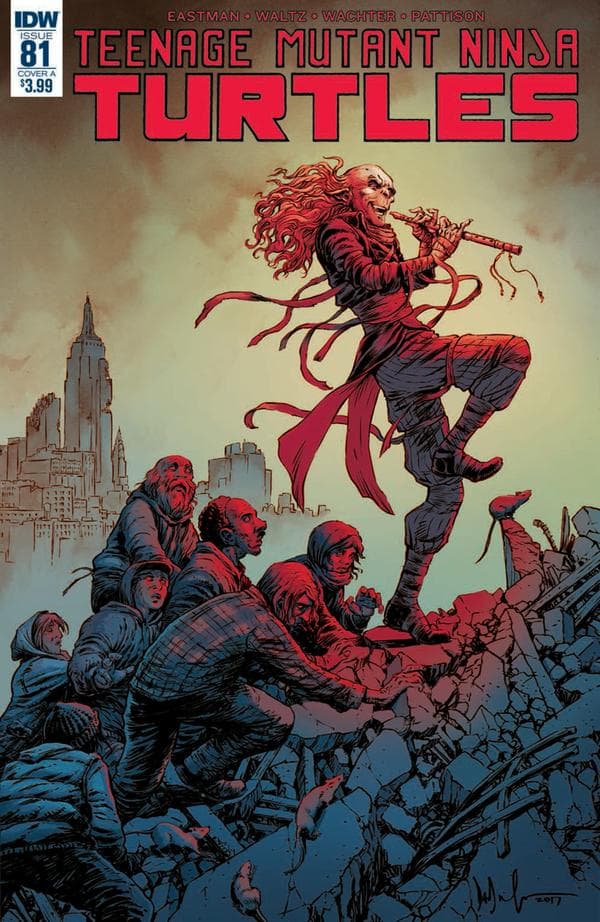Teenage Mutant Ninja Turtles #81 cover