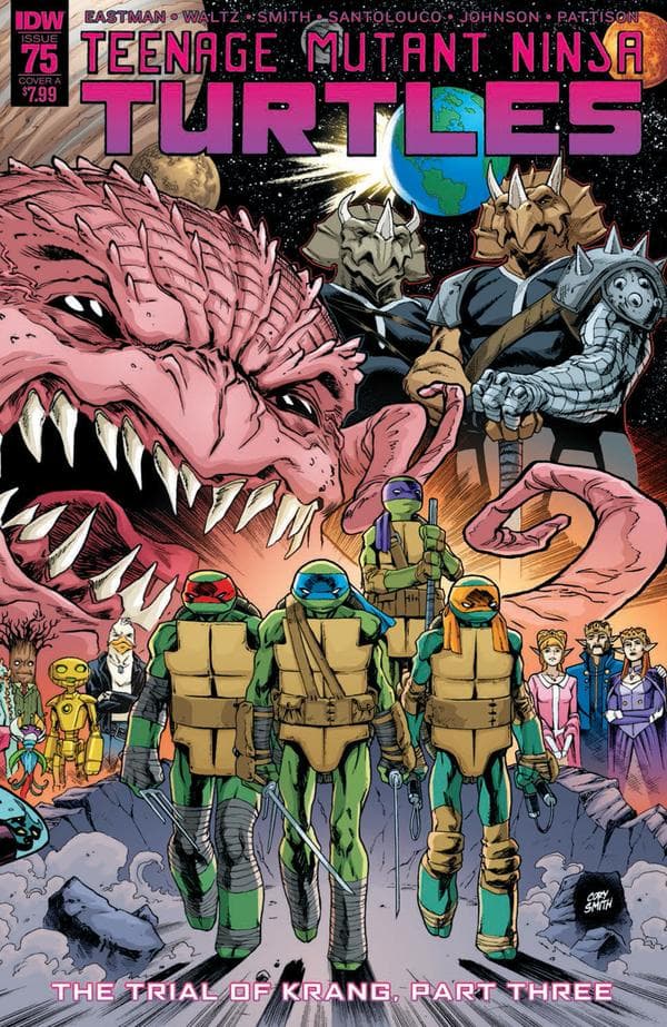 Teenage Mutant Ninja Turtles #75 cover