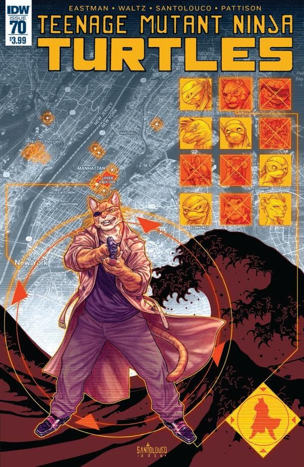 Teenage Mutant Ninja Turtles #70 cover