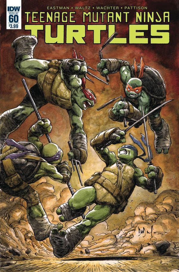 Teenage Mutant Ninja Turtles #60 cover