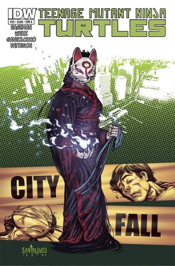 Teenage Mutant Ninja Turtles #23 cover