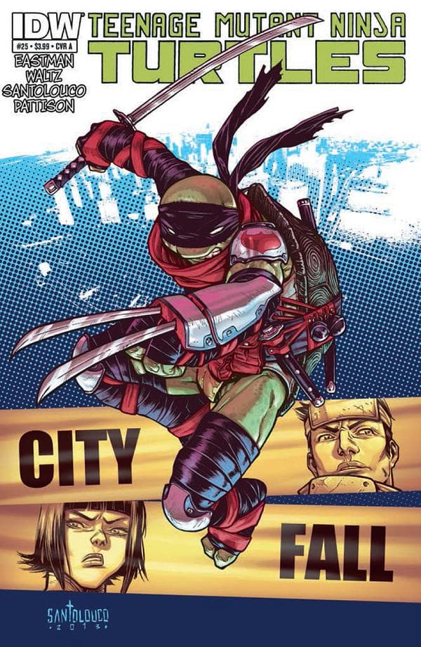 Teenage Mutant Ninja Turtles #25 cover