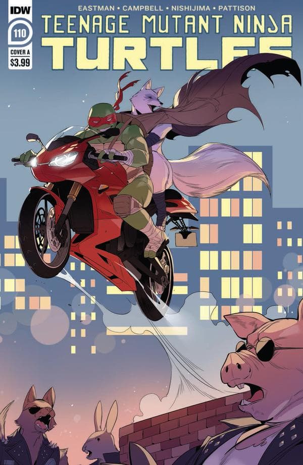 Teenage Mutant Ninja Turtles #110 cover