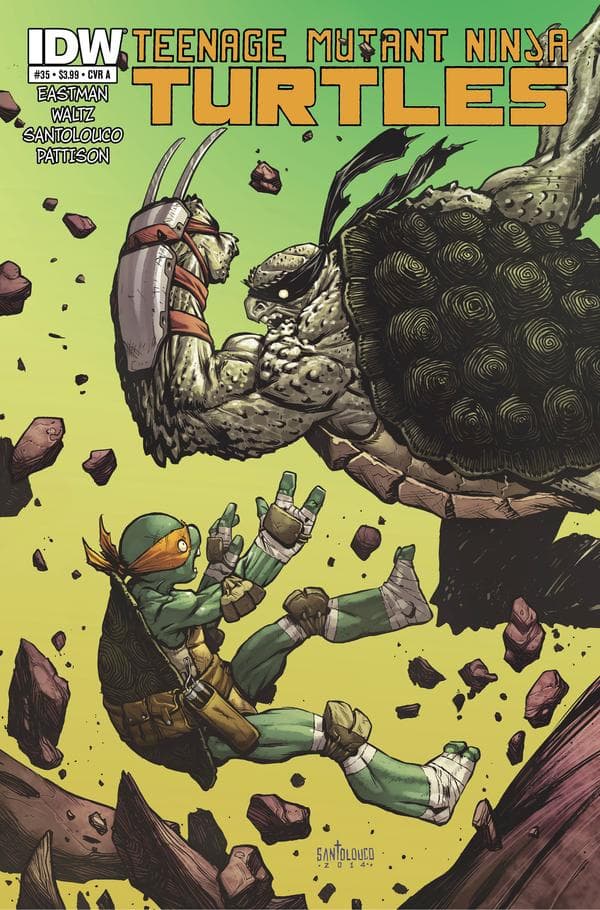 Teenage Mutant Ninja Turtles #35 cover
