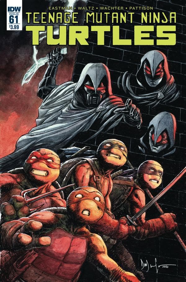 Teenage Mutant Ninja Turtles #61 cover