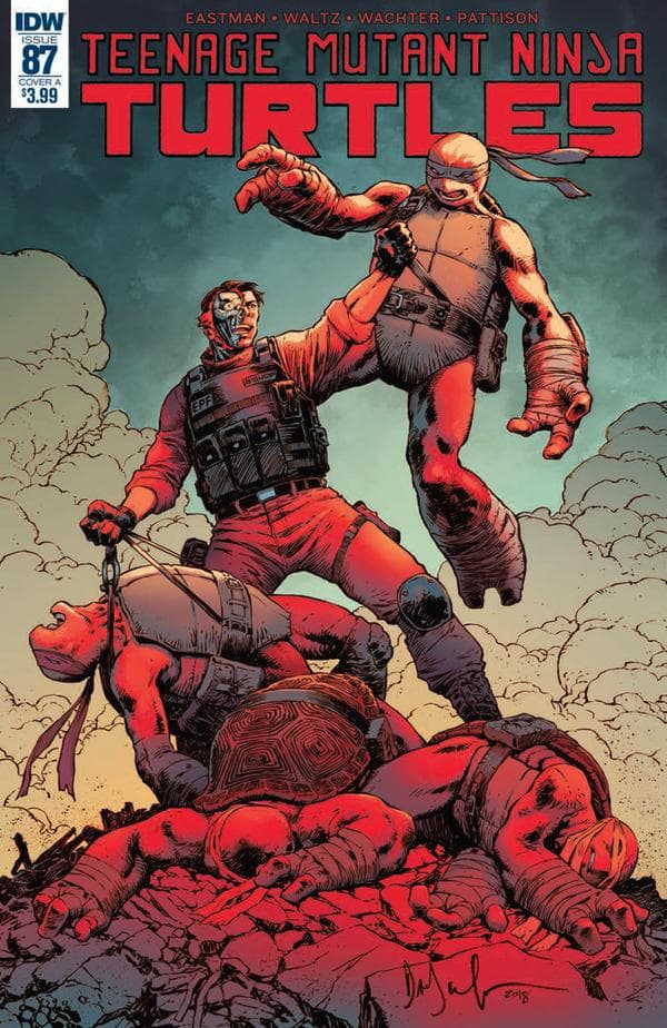 Teenage Mutant Ninja Turtles #87 cover