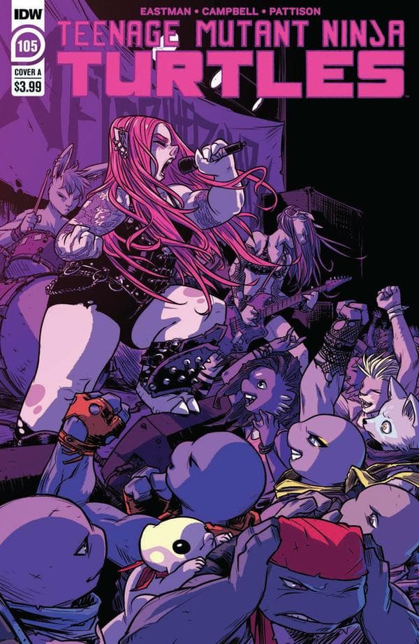 Teenage Mutant Ninja Turtles #105 cover