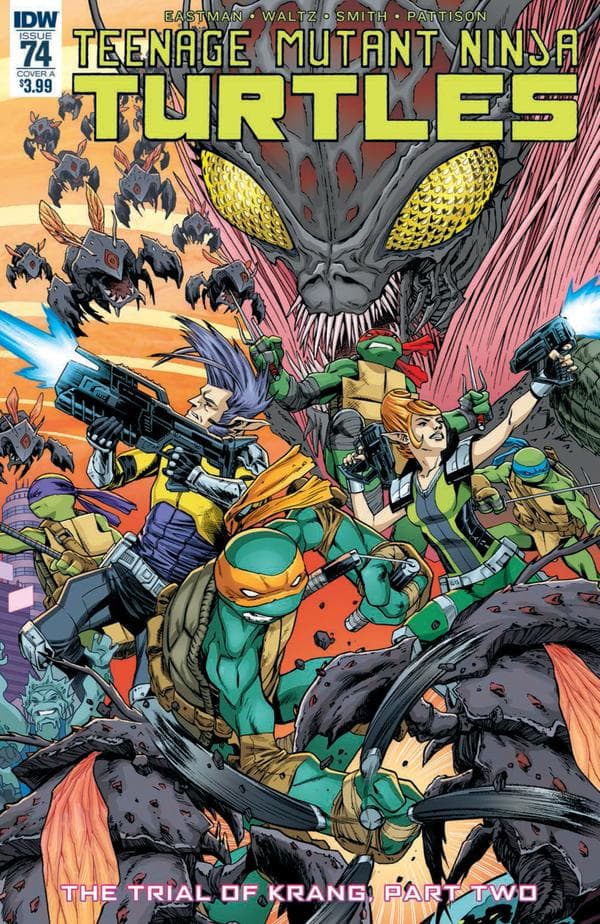 Teenage Mutant Ninja Turtles #74 cover