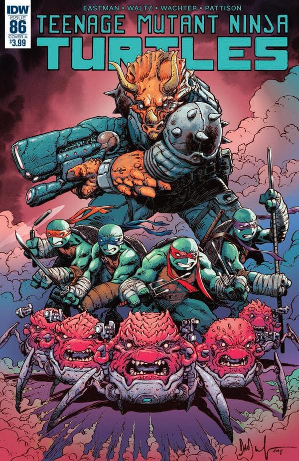 Teenage Mutant Ninja Turtles #86 cover
