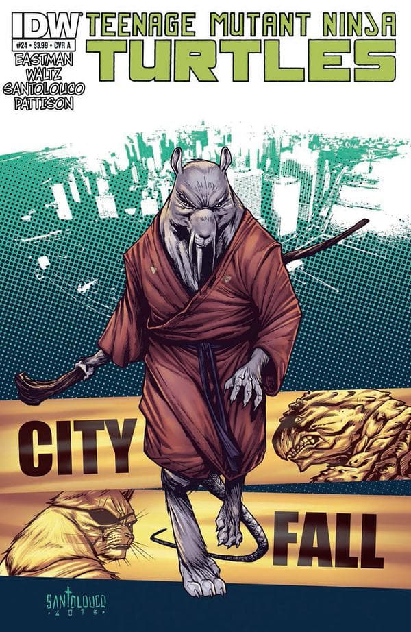 Teenage Mutant Ninja Turtles #24 cover