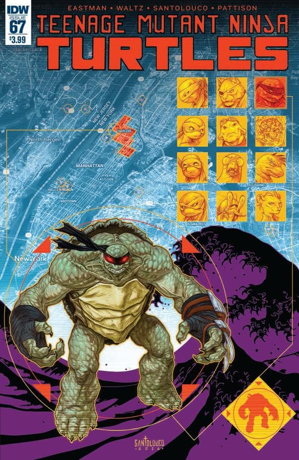 Teenage Mutant Ninja Turtles #67 cover