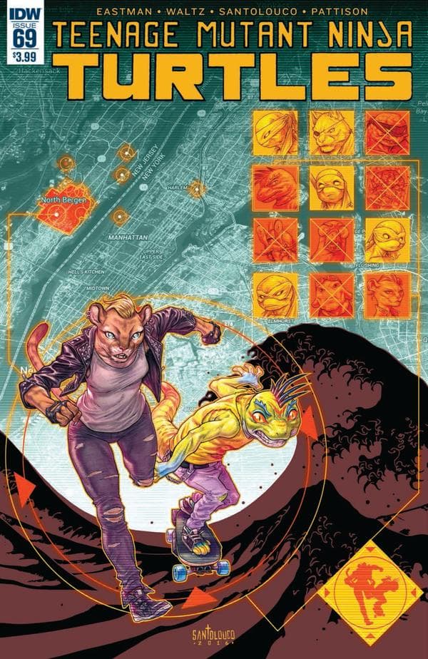 Teenage Mutant Ninja Turtles #69 cover