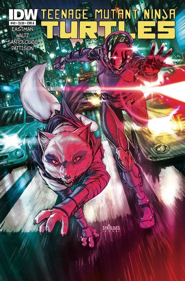 Teenage Mutant Ninja Turtles #40 cover
