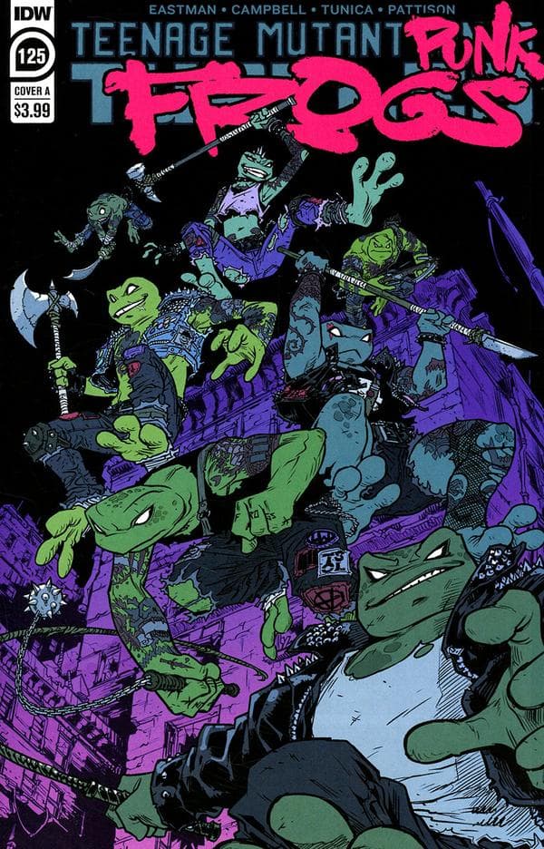 Teenage Mutant Ninja Turtles #125 cover