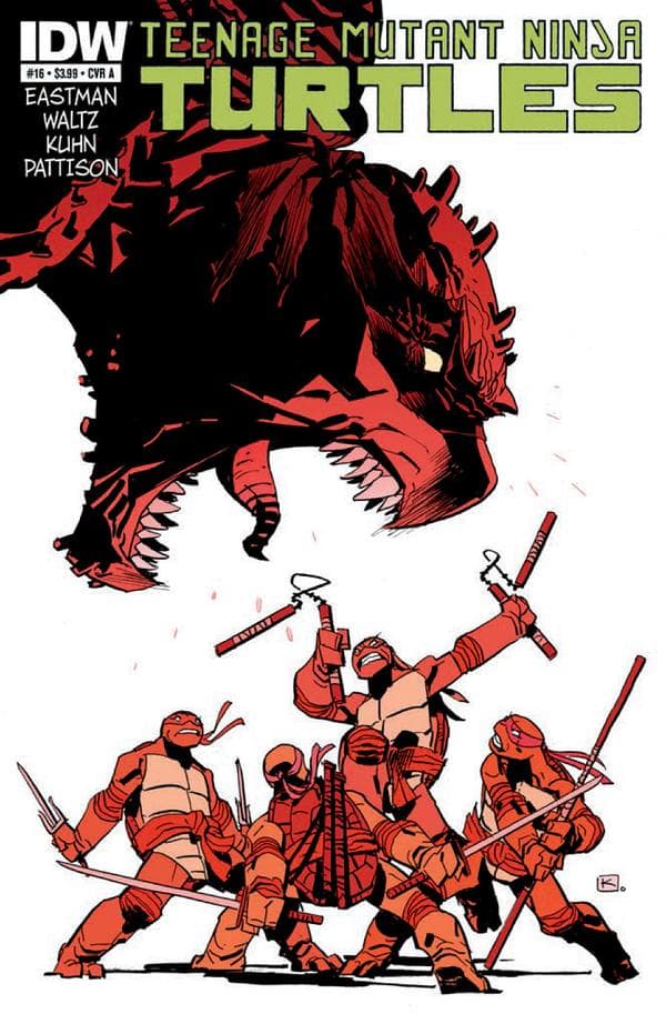 Teenage Mutant Ninja Turtles #16 cover