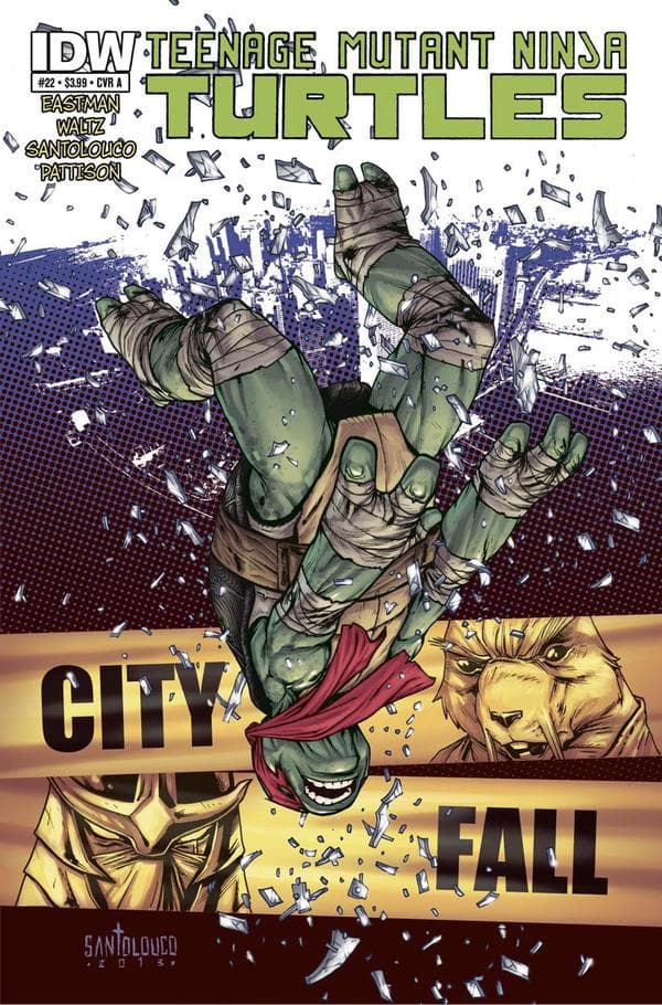 Teenage Mutant Ninja Turtles #22 cover