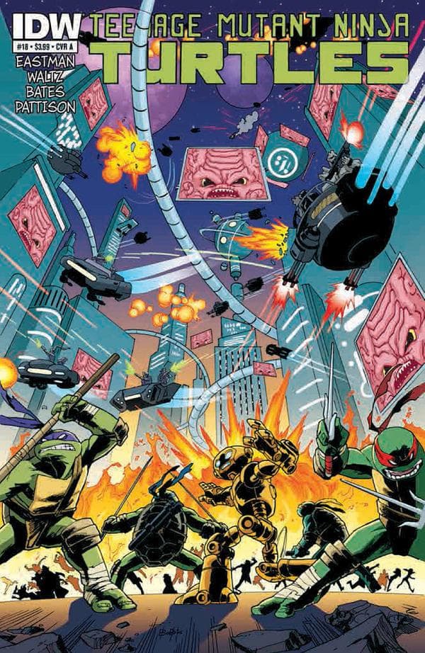 Teenage Mutant Ninja Turtles #18 cover