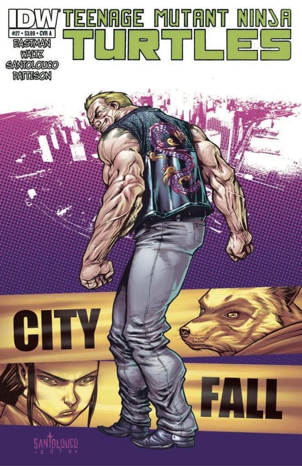 Teenage Mutant Ninja Turtles #27 cover
