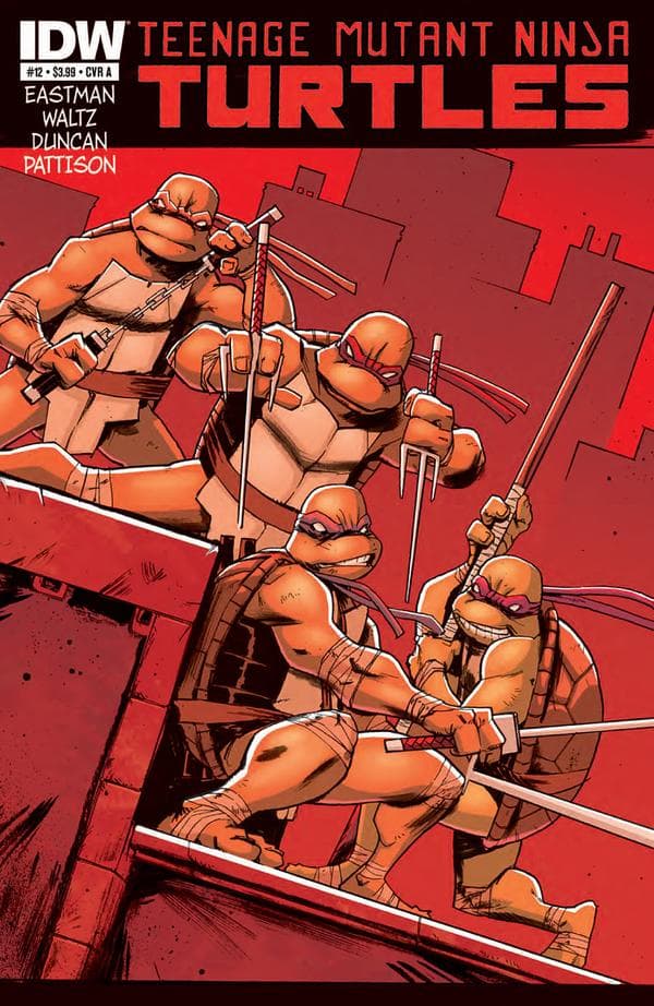 Teenage Mutant Ninja Turtles #12 cover