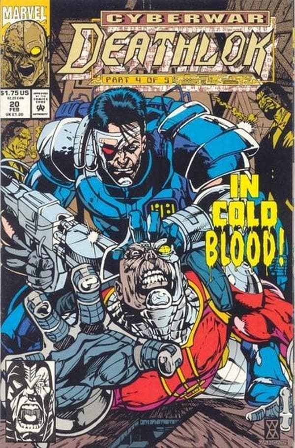Deathlok #20 cover