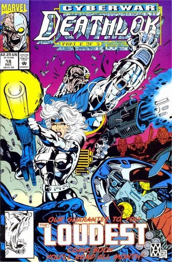 Deathlok #18 cover