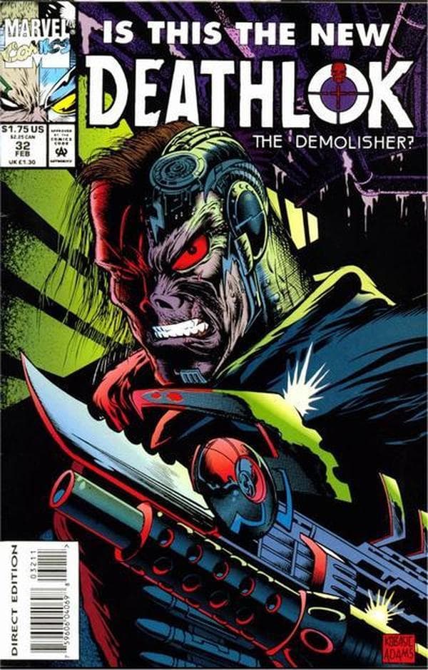 Deathlok #32 cover