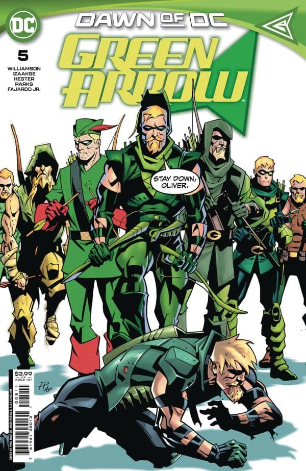 Green Arrow #5 cover