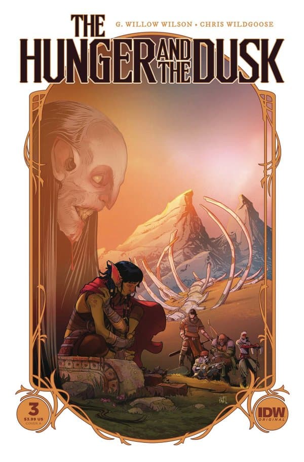 The Hunger and the Dusk #3 cover
