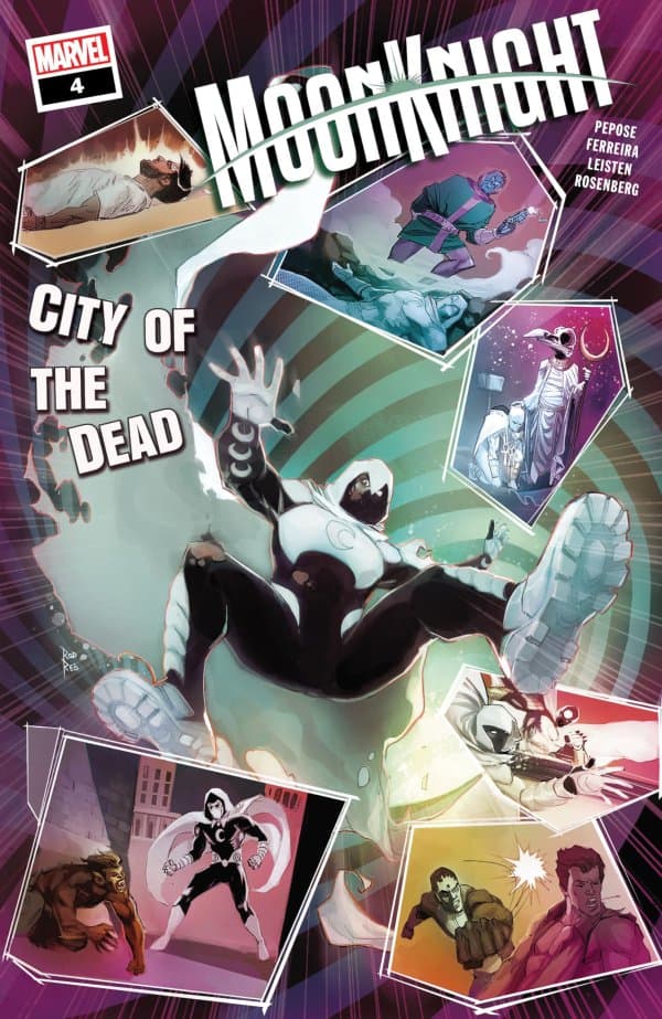 Moon Knight: City of the Dead #4 cover