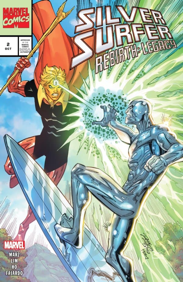 Silver Surfer Rebirth: Legacy #2 cover