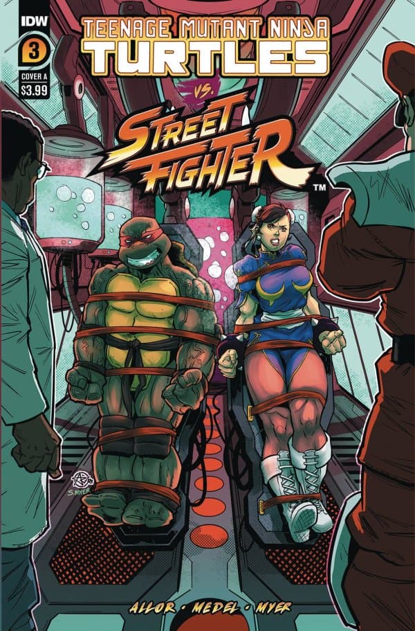 Teenage Mutant Ninja Turtles vs. Street Fighter #3 cover