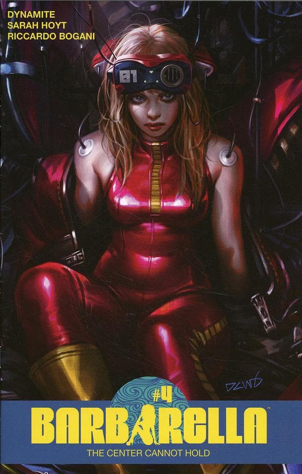 Barbarella: The Center Cannot Hold #4 cover