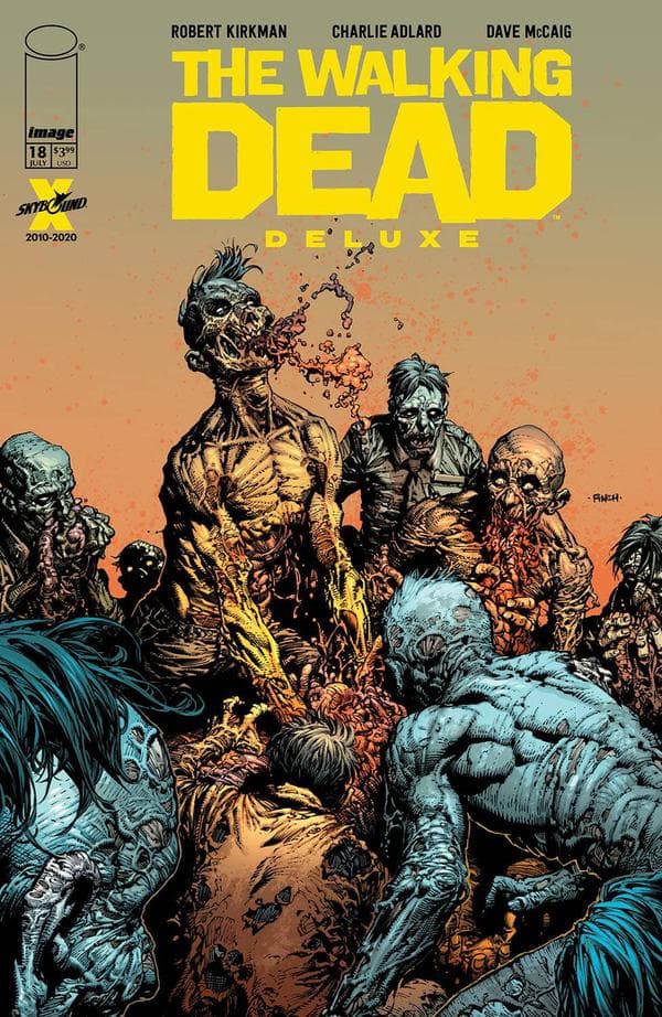 The Walking Dead Deluxe #18 cover
