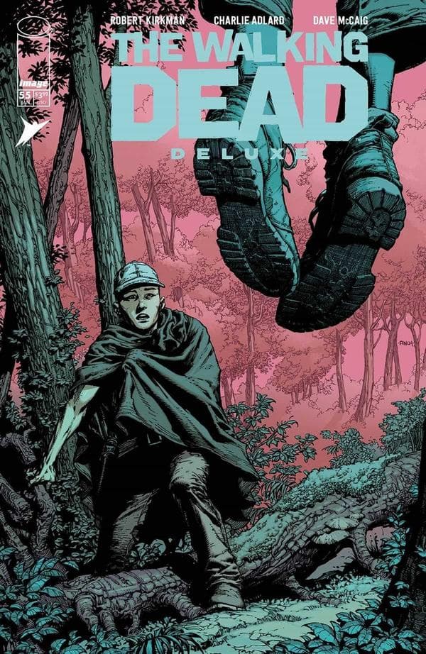 The Walking Dead Deluxe #55 cover