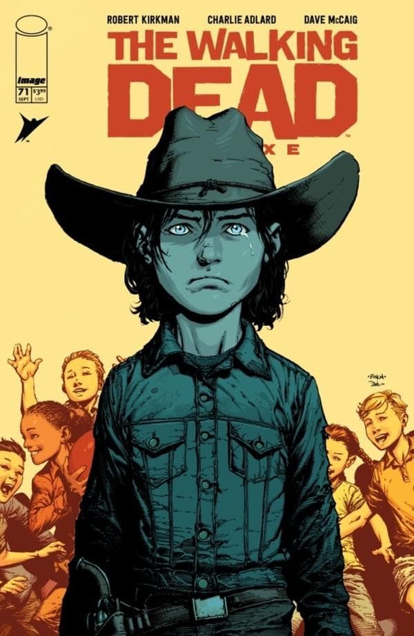 The Walking Dead Deluxe #71 cover