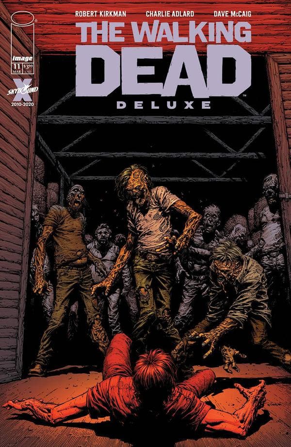 The Walking Dead Deluxe #11 cover
