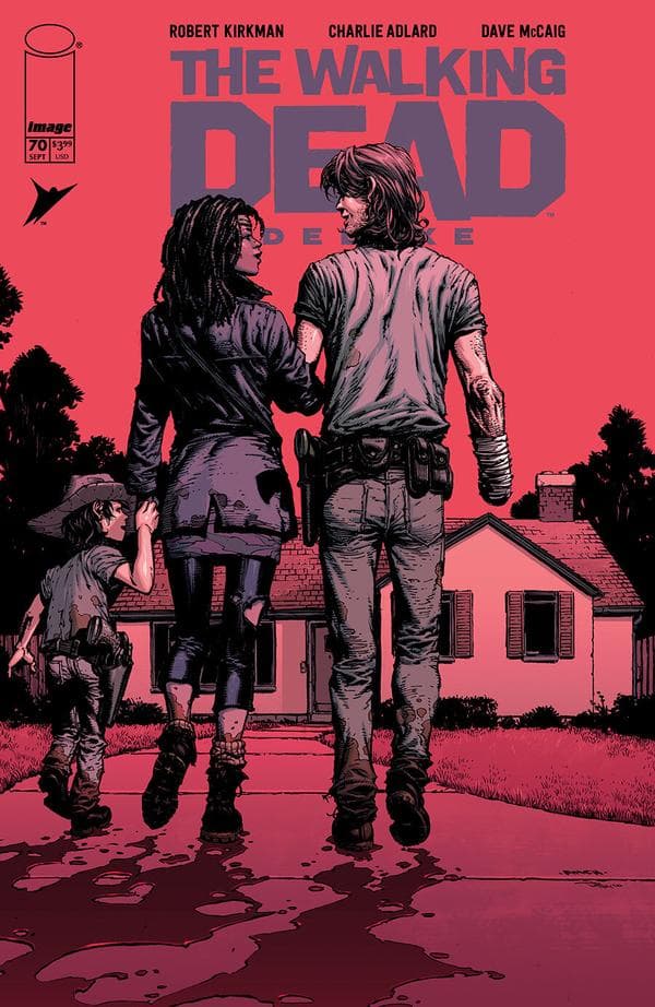 The Walking Dead Deluxe #70 cover