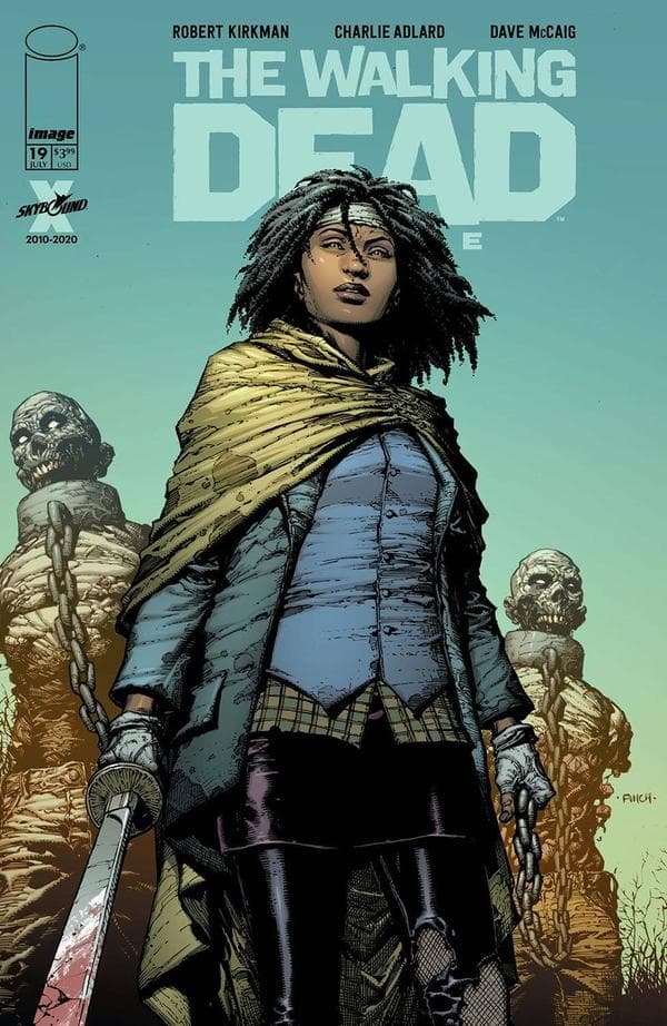 The Walking Dead Deluxe #19 cover