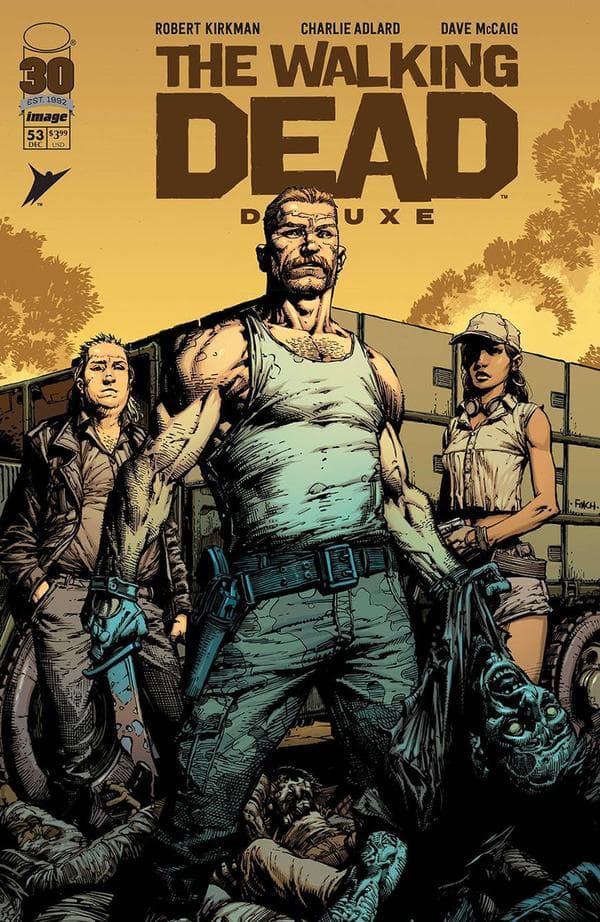 The Walking Dead Deluxe #53 cover