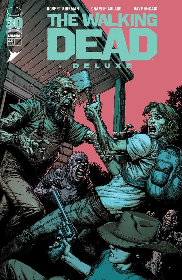 The Walking Dead Deluxe #49 cover