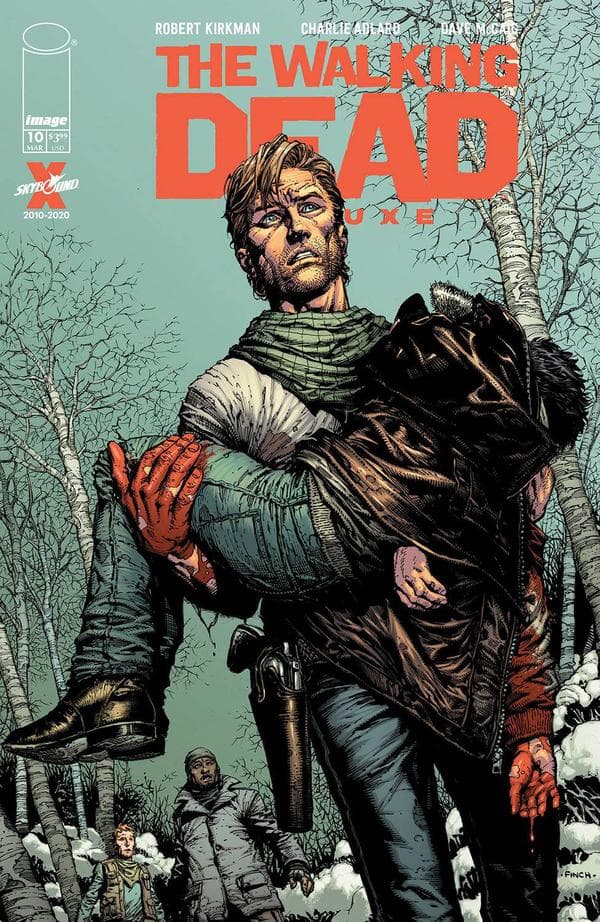 The Walking Dead Deluxe #10 cover