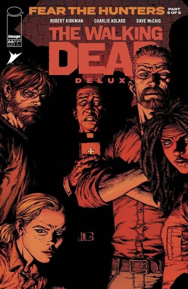 The Walking Dead Deluxe #66 cover