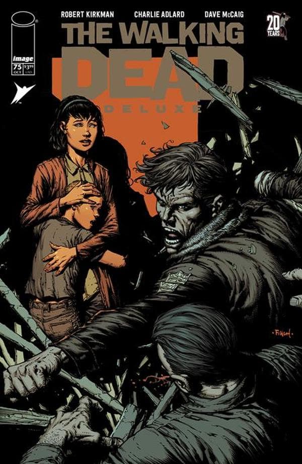 The Walking Dead Deluxe #75 cover