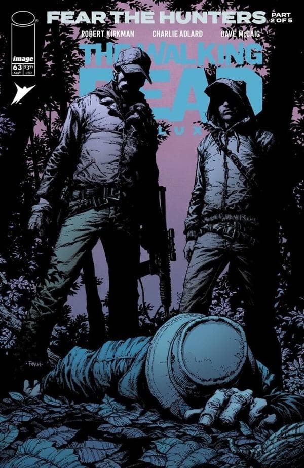 The Walking Dead Deluxe #63 cover