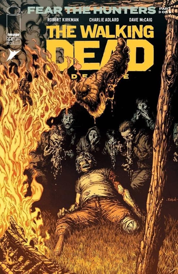 The Walking Dead Deluxe #64 cover