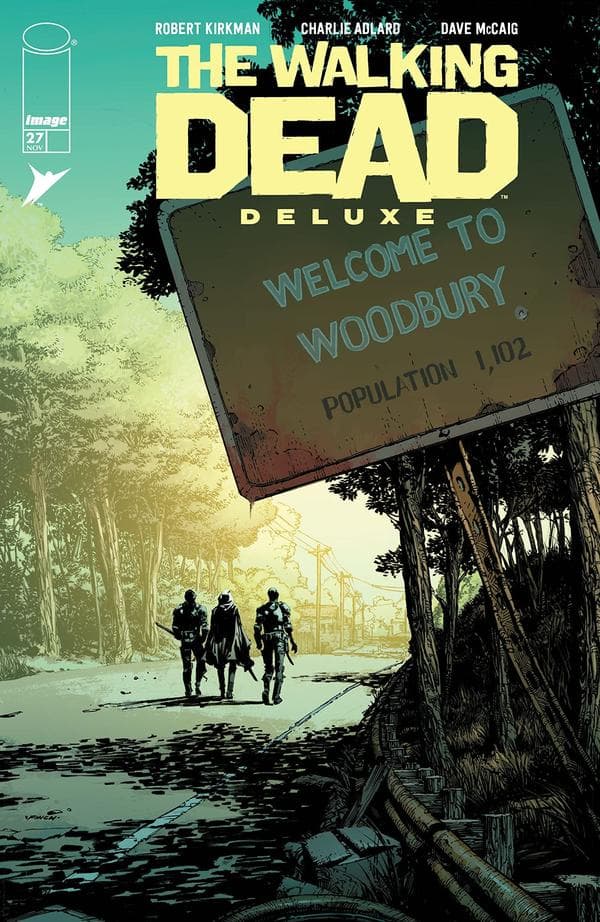 The Walking Dead Deluxe #27 cover